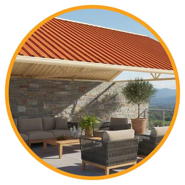 Lamina TK5 para terraza